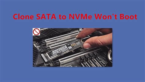 clone to nvme inaccessible boot device|cloned nvme won't boot.